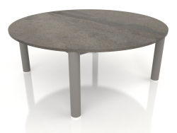 Coffee table D 90 (Quartz gray, DEKTON Radium)