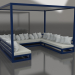 3d model Sofa (Night blue) - preview