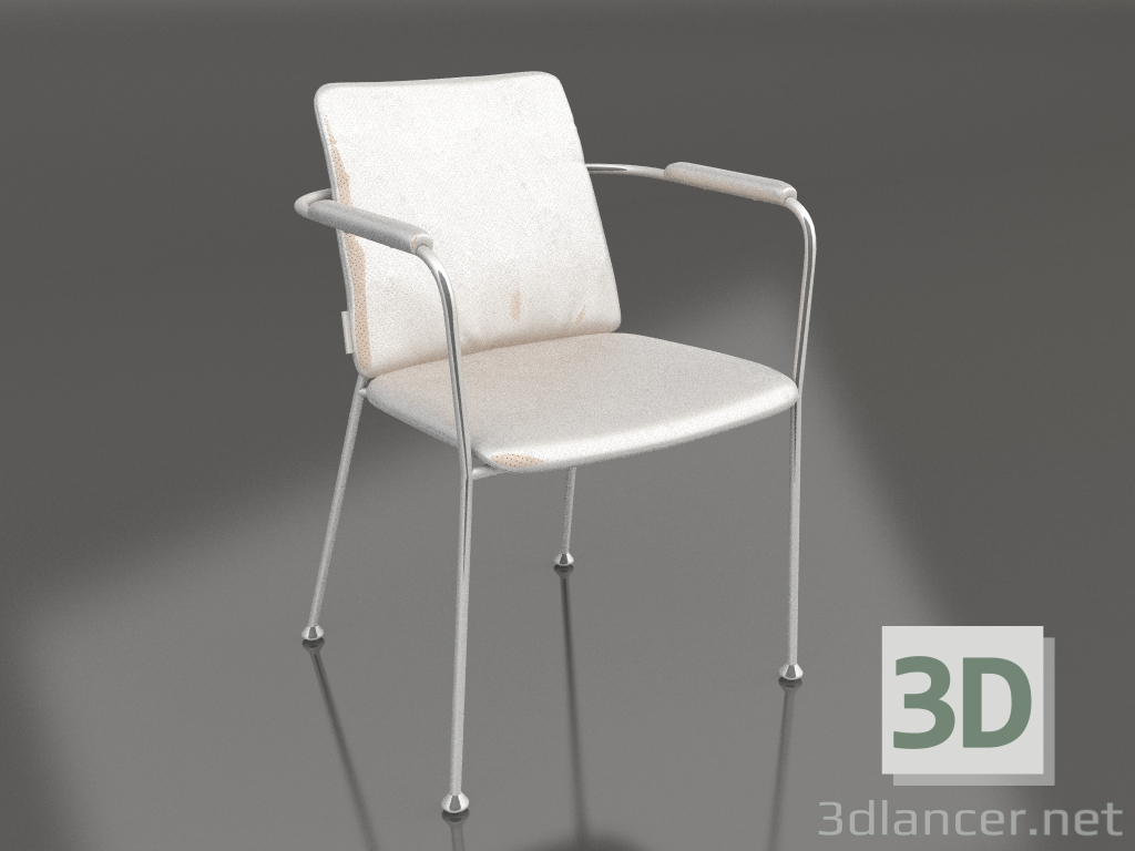 3d model Armchair Fab (Beige) - preview