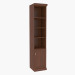 3d model Cabinet narrow with open shelves (261-30) - preview