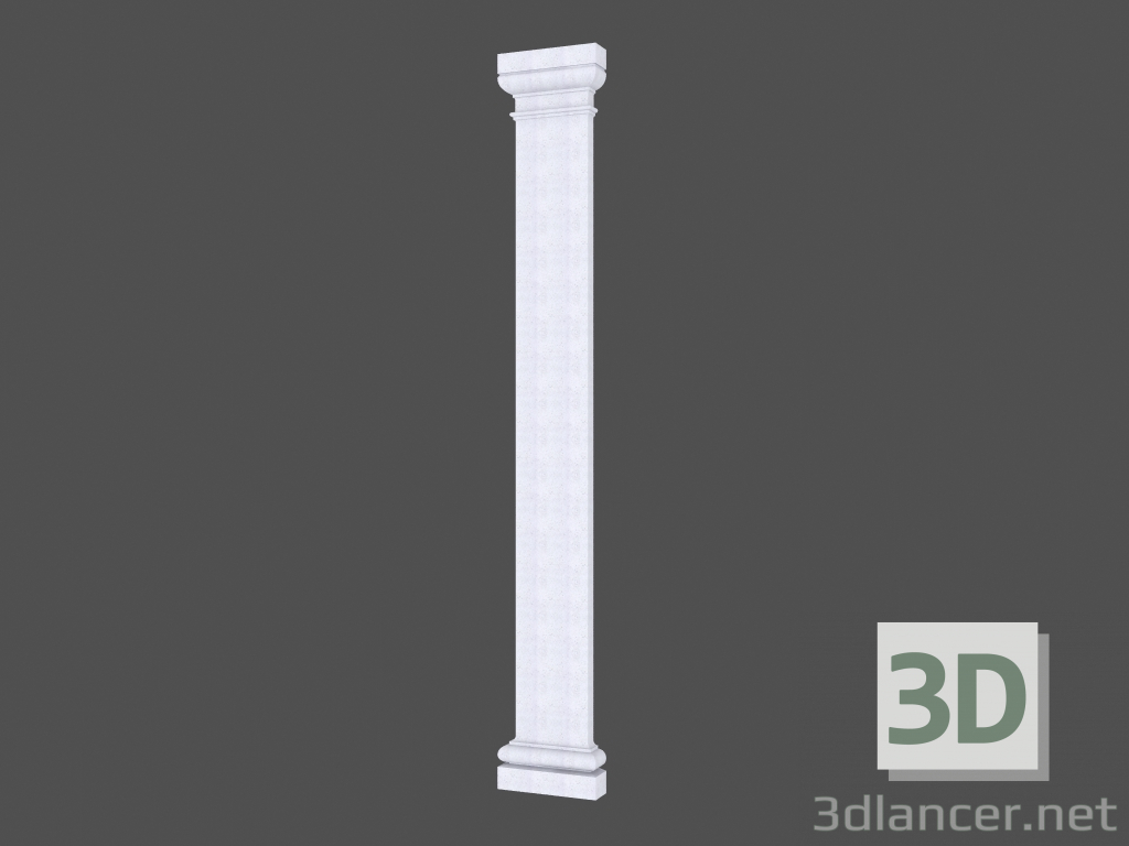 modello 3D Pilaster (P40TT) - anteprima