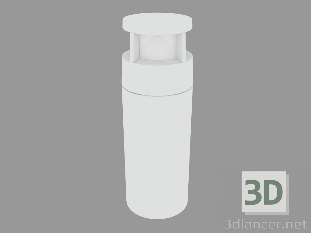 modello 3D Lampione stradale MICROREEF BOLLARD 360 ° (S5317W) - anteprima