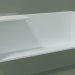 modello 3D Mensola orizzontale (90U19006, Glacier White C01, L 60, P 12, H 24 cm) - anteprima