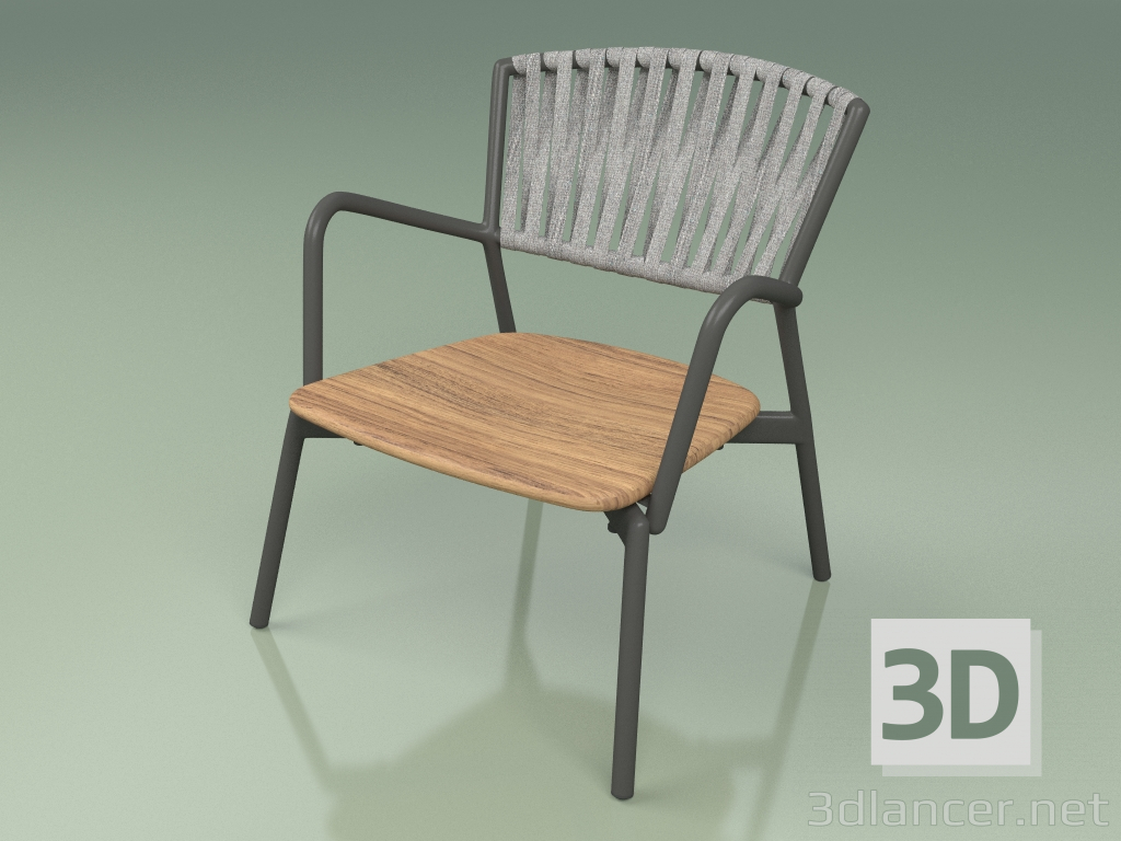 3D modeli Sandalye 127 (Kemer Taşı) - önizleme
