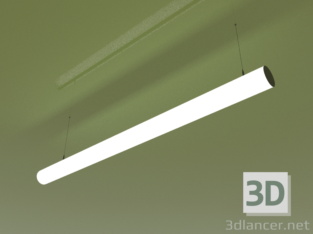 modello 3D Corpo illuminante LINEAR O120 (2000 mm) - anteprima