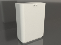 Cabinet TM 031 (760x400x1050, white plastic color)