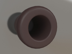 Grommet for cable outlet from the wall (brown)