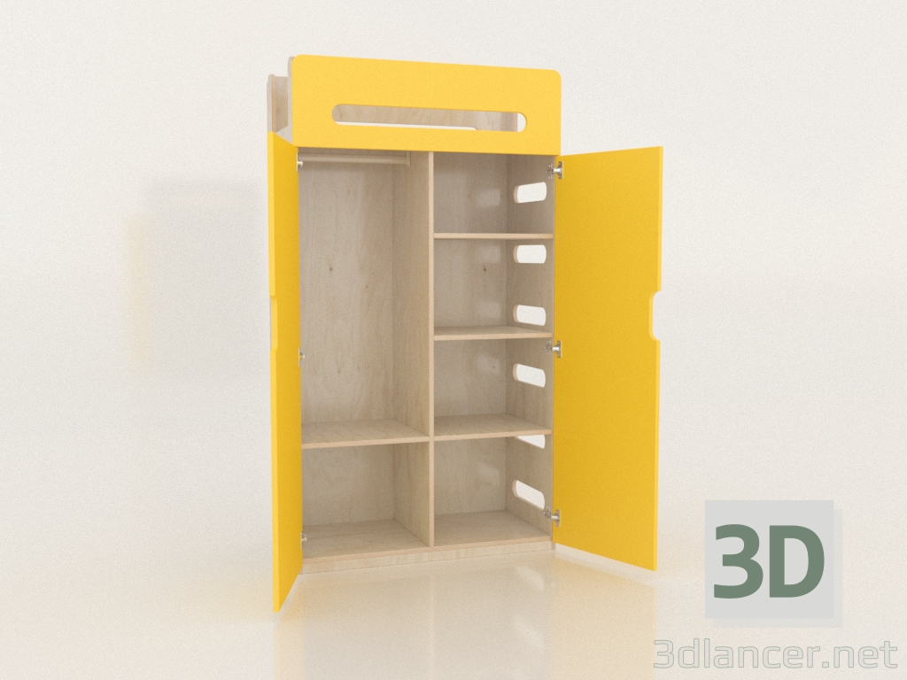 modèle 3D Armoire ouverte MOVE WA (WYMWA1) - preview
