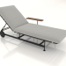 3d model Chaise longue with armrest on the left - preview