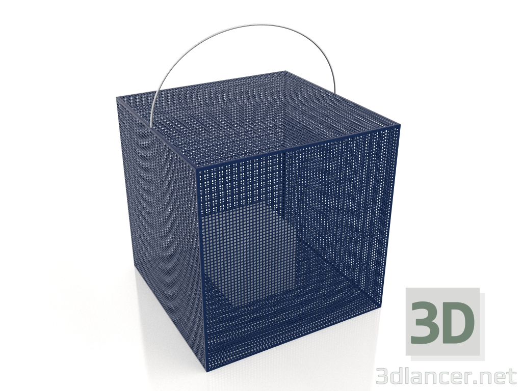 modello 3D Portacandele 3 (Blu notte) - anteprima