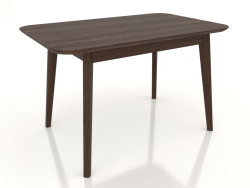 Mesa de jantar 1200x750 mm (nogueira escura)