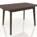 3d model Dining table 1200x750 mm (dark walnut) - preview