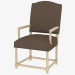 modello 3D Una sedia da pranzo con braccioli EDUARD bracciolo (8826.0018.A008) - anteprima