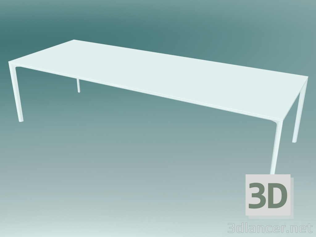 modèle 3D Table de bureau ADD T (Rectangle 300X110X74) - preview