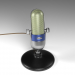 3d Vintage microphone - retro - Retro microphone model buy - render