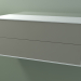 modello 3D Scatola doppia (8AUECB01, Glacier White C01, HPL P04, L 120, P 50, H 48 cm) - anteprima