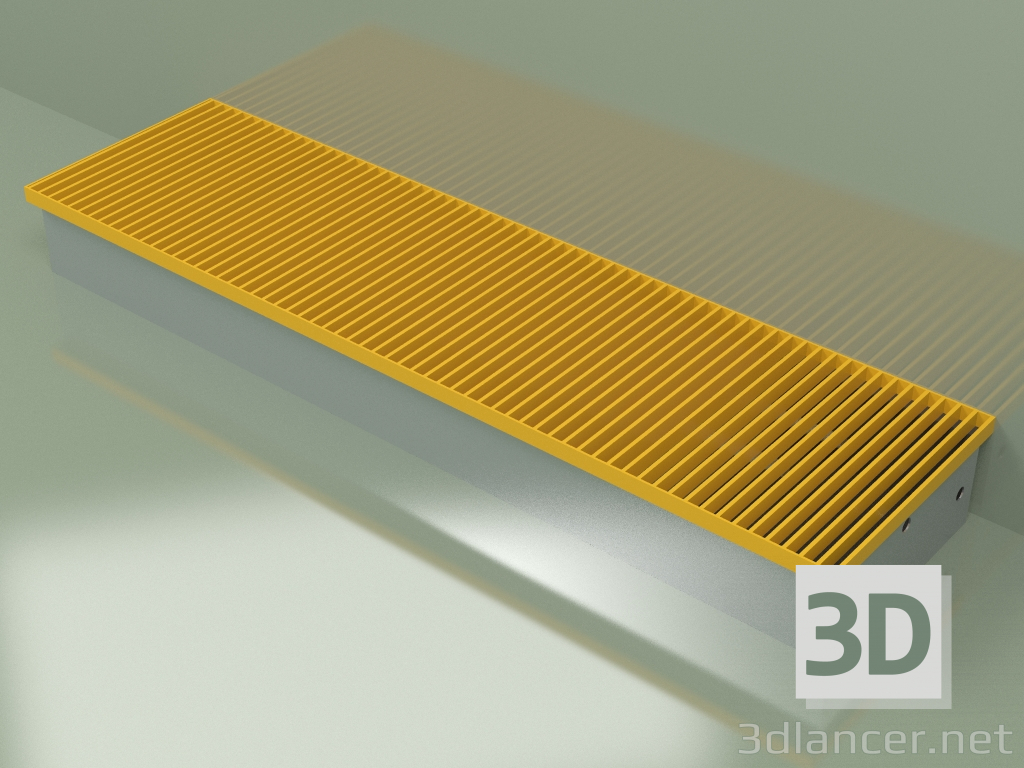 3D modeli Kanal konvektörü - Aquilo F4С (340х1250х140, RAL 1004) - önizleme