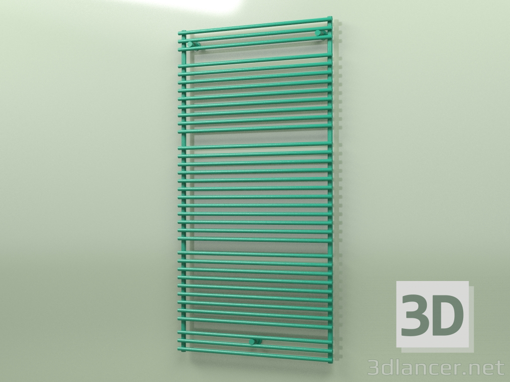 3D modeli Isıtmalı havlu askısı - Santorini (SAN 18900 mm, RAL - 6016) - önizleme