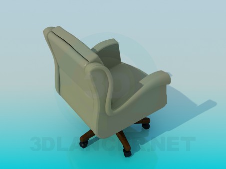 3d модель Кресло офисное – превью 3d модель Кресло офисное – превью