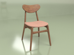 Cadeira holandesa CH (marrom claro, nogueira)