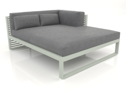 XL modular sofa, section 2 right (Cement gray)
