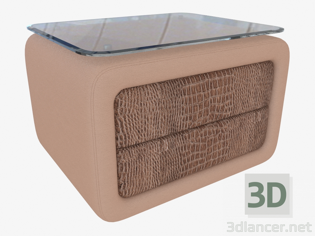 modèle 3D Table de chevet - preview