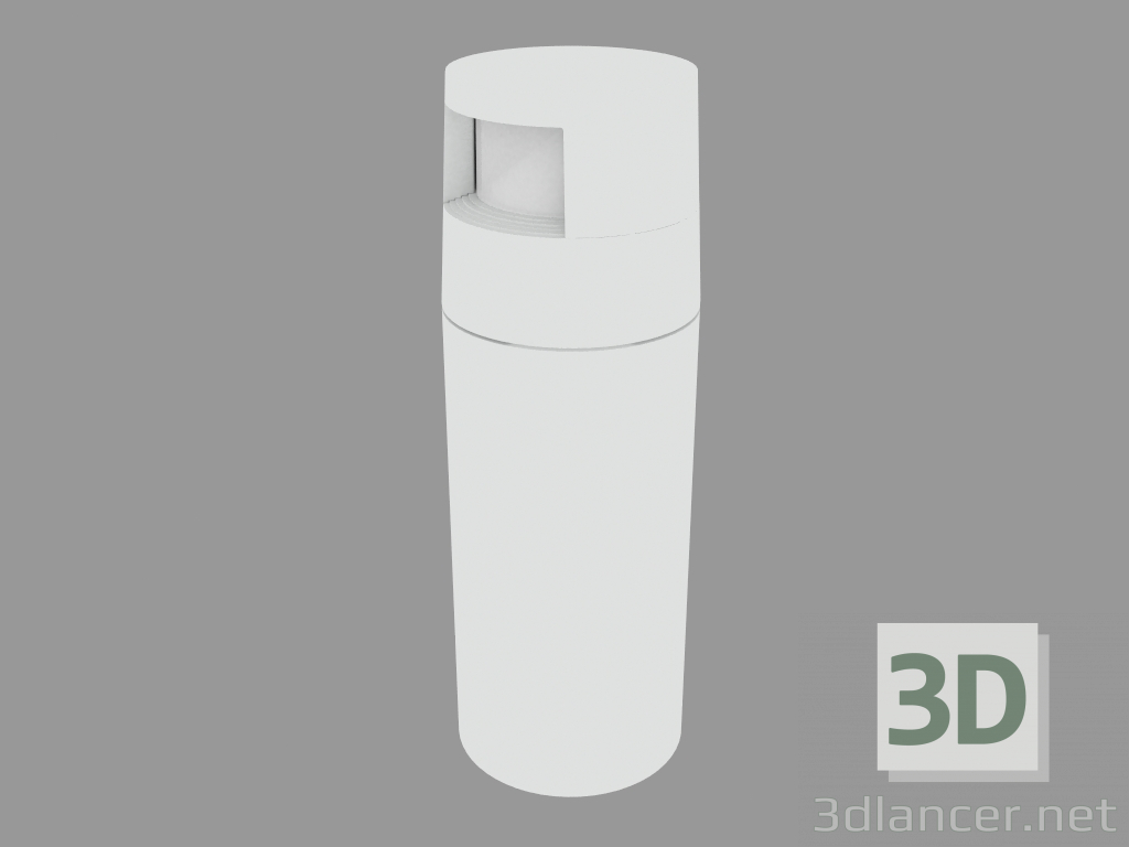 modello 3D Lampione stradale MICROREEF BOLLARD 2x90 ° (S5327W) - anteprima