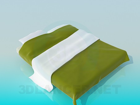 modelo 3D Cama de matrimonio - escuchar modelo 3D Cama de matrimonio - escuchar
