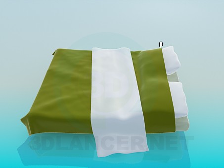 modelo 3D Cama de matrimonio - escuchar modelo 3D Cama de matrimonio - escuchar