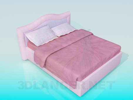 3d model Bed - preview 3d model Bed - preview
