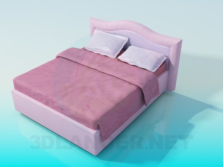 3d model Bed - preview 3d model Bed - preview