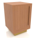 3d model Bedside table TM 04 (400x400x600, wood red) - preview