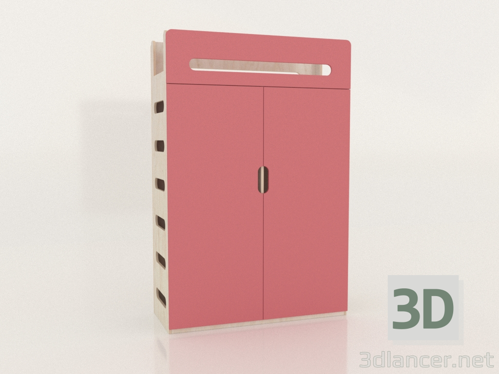 3D Modell Kleiderschrank geschlossen MOVE WA (WEMWA2) - Vorschau