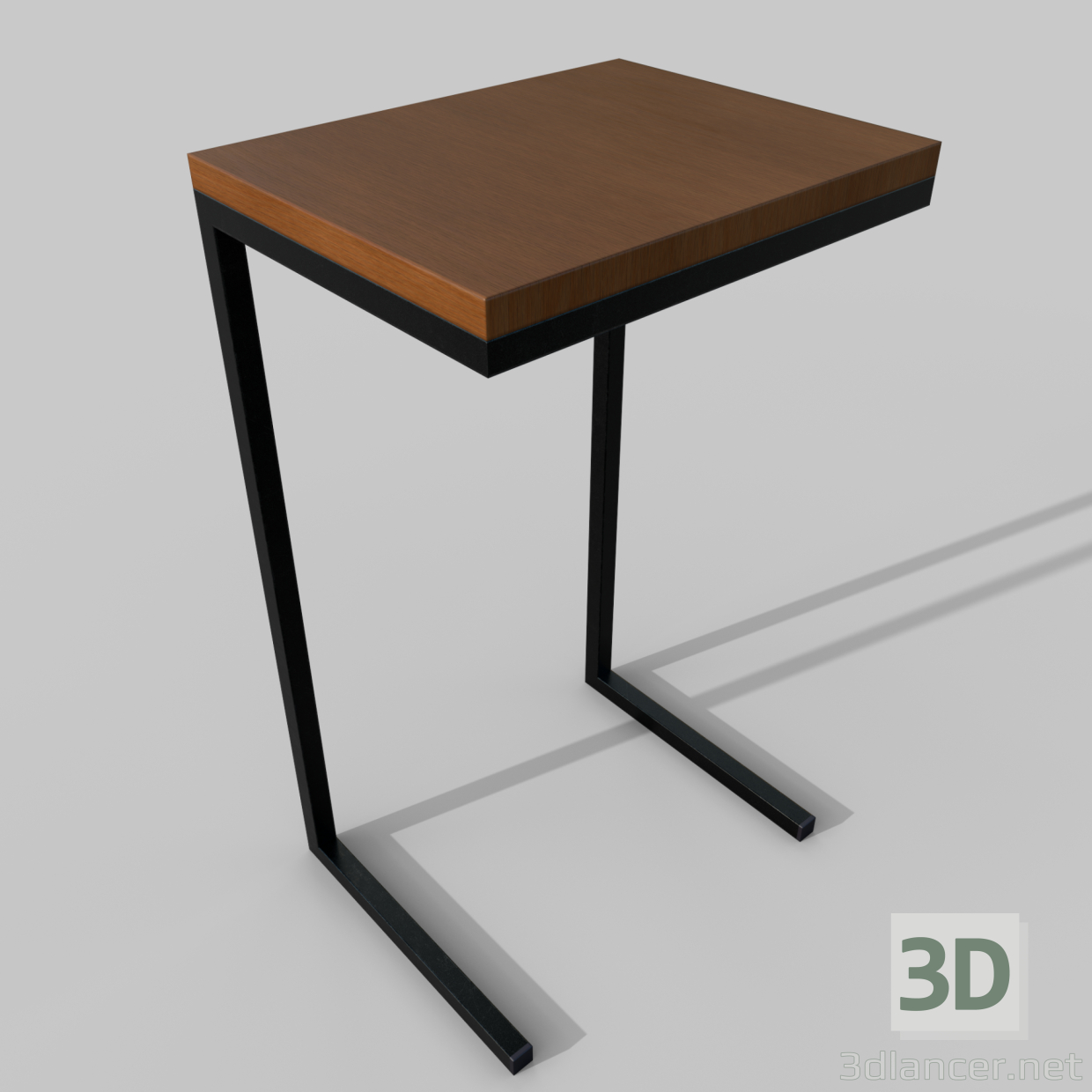 modello 3D di Tavolo Hierro Madera Pieno comfort comprare - rendering