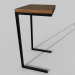 3d Table Hierro Madera Full comfort model buy - render