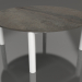 modèle 3D Table basse D 90 (Blanc, DEKTON Radium) - preview