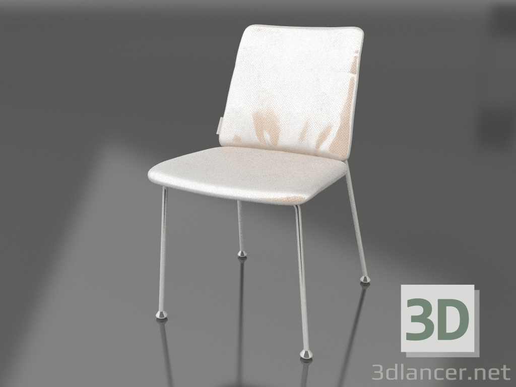 modèle 3D Chaise Fab (Beige) - preview