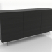 modèle 3D Commode 1 1600 mm (noir RAL 9005) - preview
