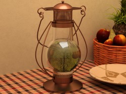 Decorative Oil Lamp