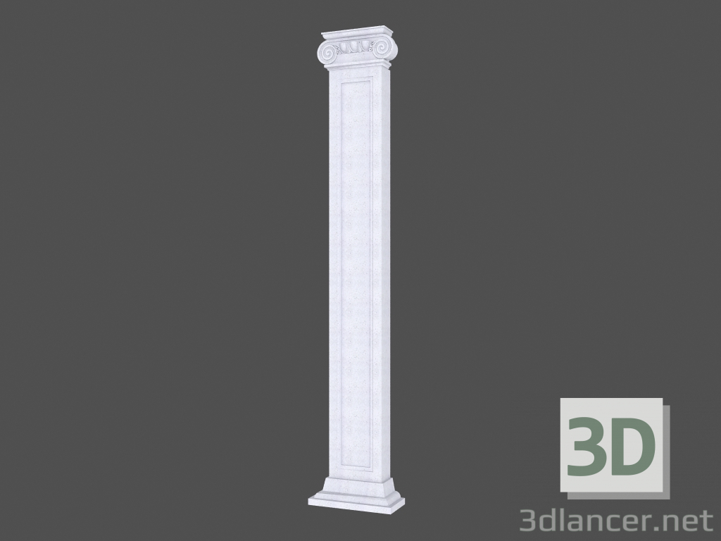 modello 3D Pilaster (P45IB) - anteprima