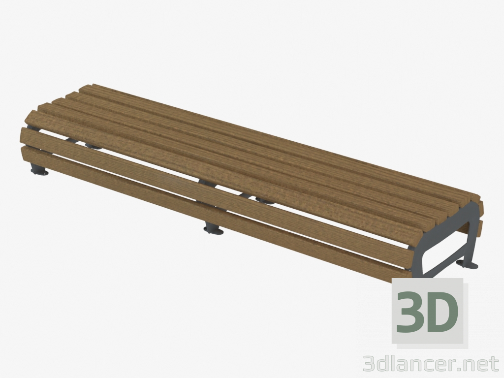 modello 3D Panchina (8042) - anteprima