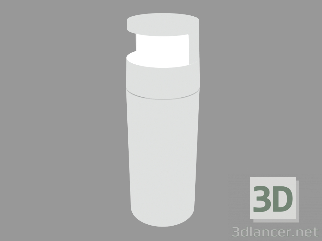 Modelo 3d Lâmpada de poste MICROREEF BOLLARD 180 ° (S5337) - preview
