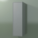 3d model Wall cabinet with 1 door (8BUBDDD01, 8BUBDDS01, Silver Gray C35, L 36, P 36, H 120 cm) - preview