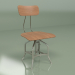 3D modeli Sandalye Toledo (kahverengi, nikel) - önizleme