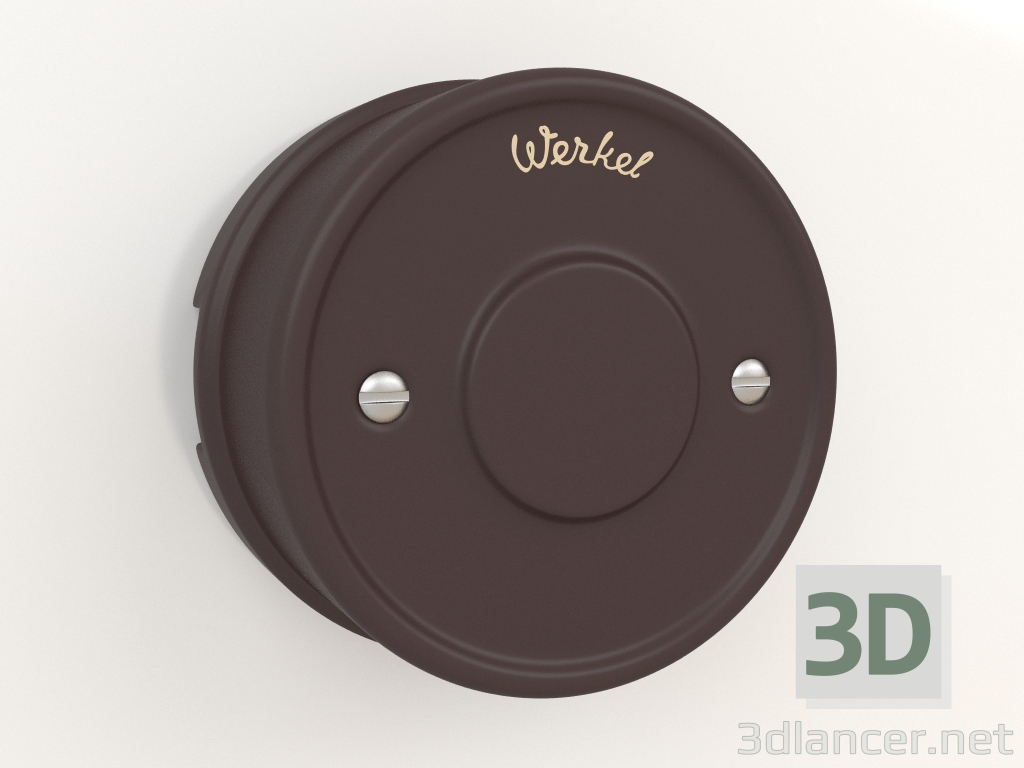 3d model Junction box (brown) - preview