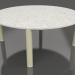 3d model Coffee table D 90 (Gold, DEKTON Sirocco) - preview