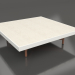 modèle 3D Table basse carrée (Gris agate, DEKTON Danae) - preview