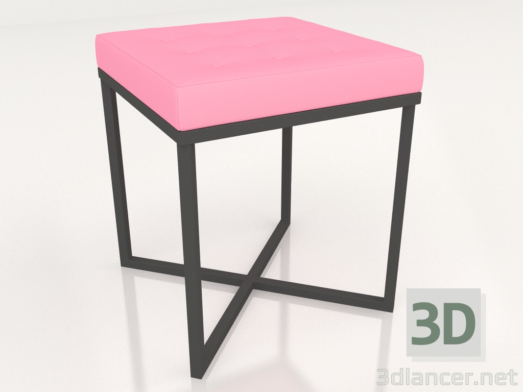 modèle 3D Pouf FM05-BK00PI00 - preview