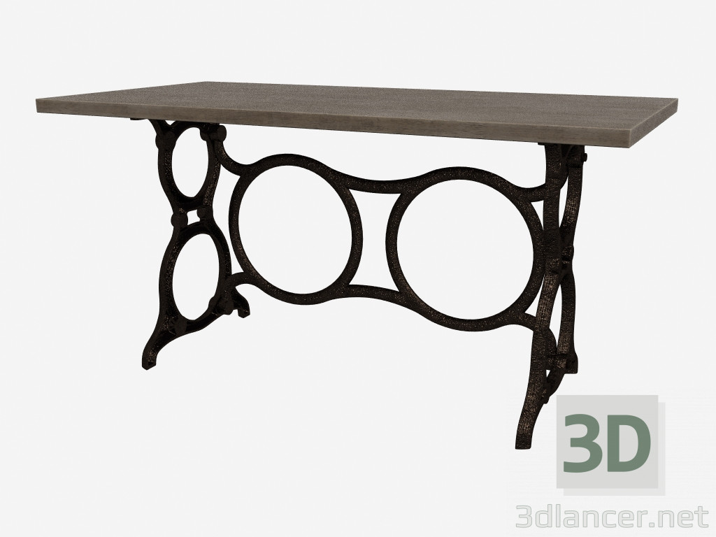 modèle 3D Table de travail ZEFIRO (302 023-SE) - preview