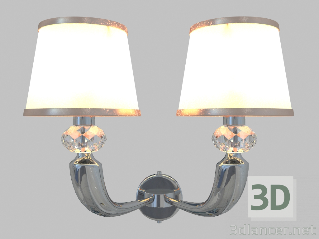 3D Modell Wandlampe (11602A) - Vorschau